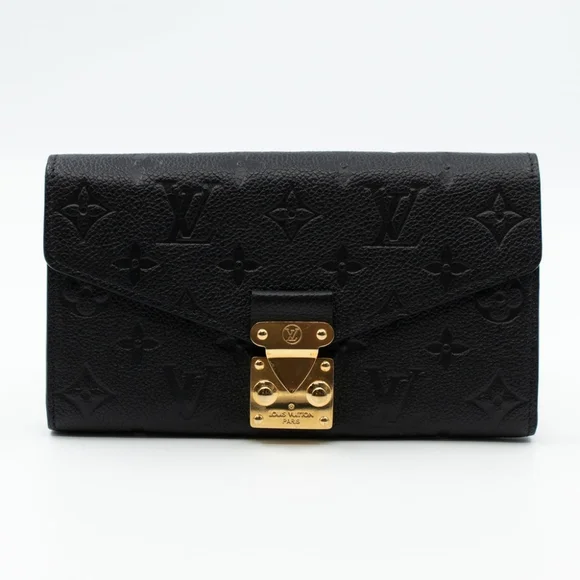 Louis Vuitton Metis Wallet Monogram LV Empreinte Black In EXCELLENT CONDITION - Picture 2 of 16